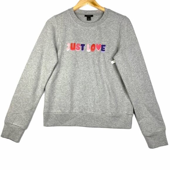 -Halogen Just Love Sweatshirt NWOT S - Picture 1 of 5